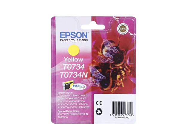 Epson T0734 Yellow Ink Cartridge