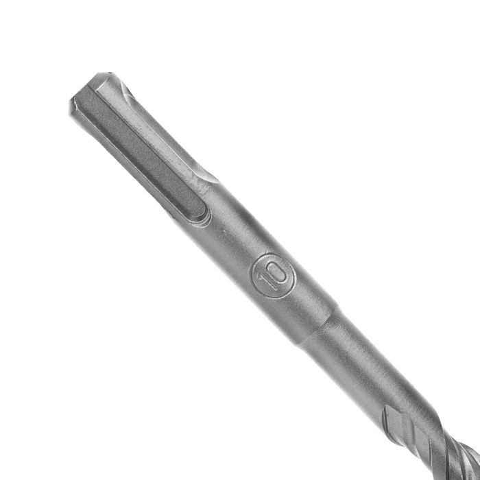Geepas Chisel Bit Round 10mm - 210mm Long, Perfect For Compacting, Grooving, Cutting & More | 150mm Long Working | Compatible For Drill, Rotary Hammers, And Impact Hammer | Ideal For Plumbers, DIYers,
