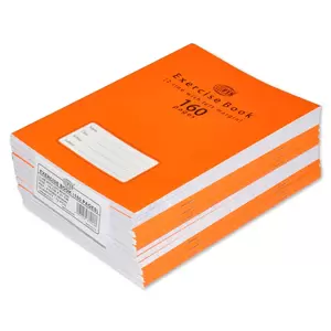 FIS Exercise Book, Pack of 12, Size:16 X 21 cm, 160 Pages, 2 Line, with Margin - FSEB2LM160N