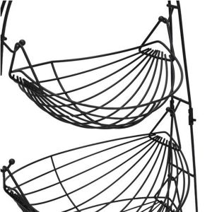 Royalford Fruit Basket - Metal - Multicolor - 6294016427034