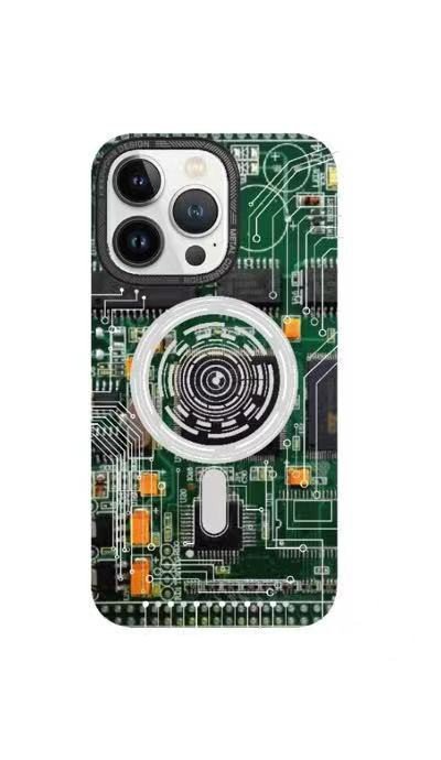 Green Lion Magnetic Tech Plus Case for iPhone 14 Pro ( 6.1" ) -Assorted col0ur