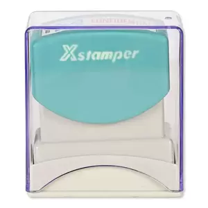 Artline X-Stamper "CONFIDENTIAL" for Office Business Supplies, Ink Blue & Red - ARXTCXBN2034-1PC