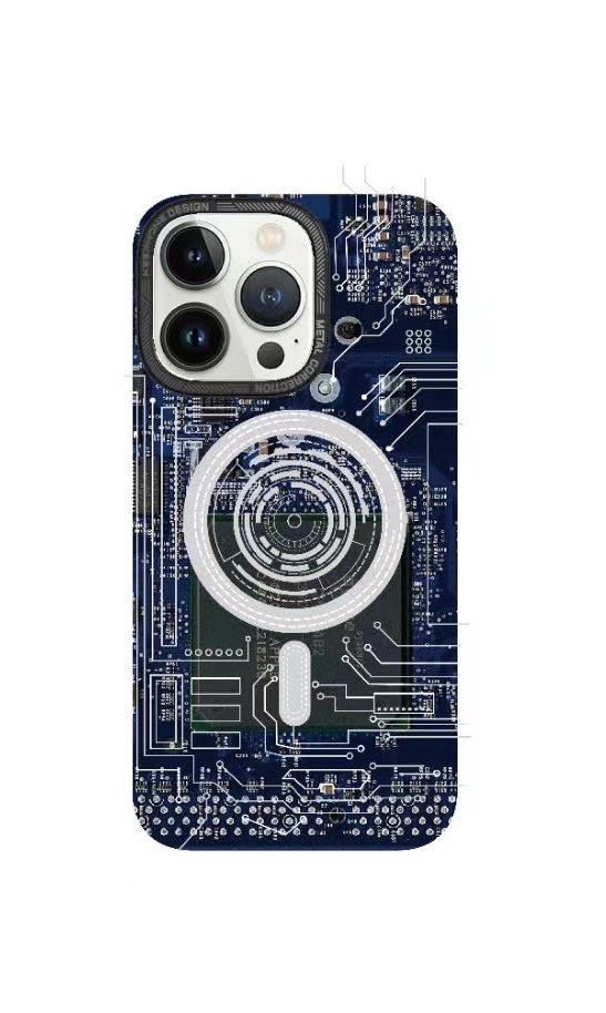 Green Lion Magnetic Tech Plus Case for iPhone 14 Pro ( 6.1" ) -Assorted col0ur