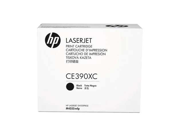 HP 90XC Black LaserJet Toner Cartridge (CE390XC)