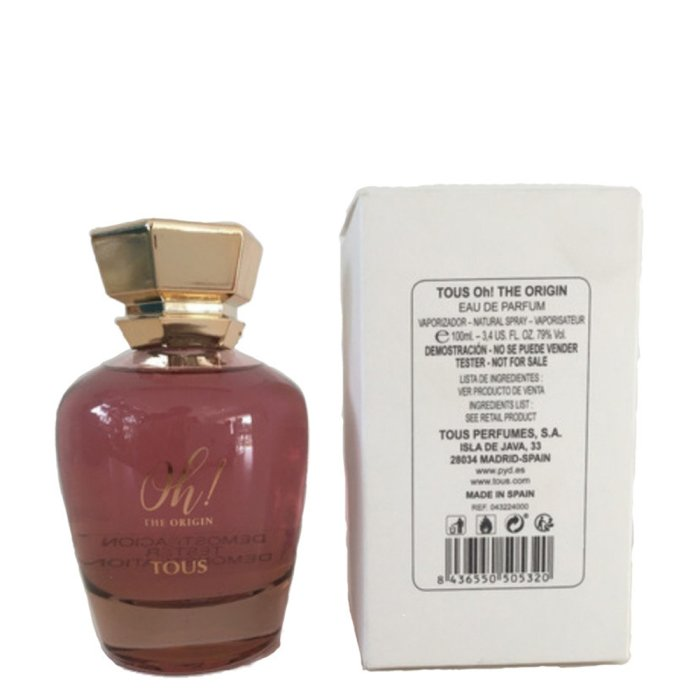 TOUS OH! THE ORIGIN (W) EDP 100ML TESTER