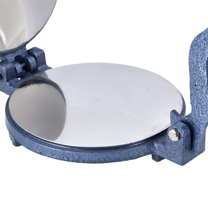 Chapati Press, 20cm Stainless Steel Plate, RF10408 | Heavy Cast Iron Body | Indian Roti/ Chapati Press For Tortilla, Roti, Chapati