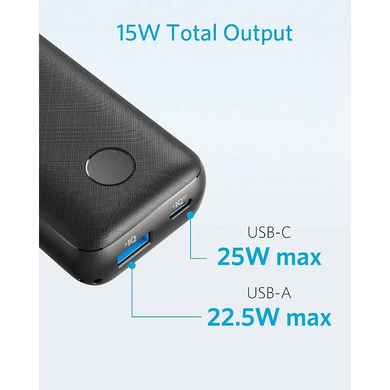 Anker Power Core 10000 Redux -Black Power Bank