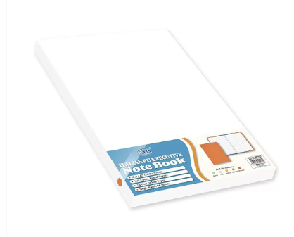 Fis Executive Soft Cover Notebook, Italian Pu Cover, Single Ruled, 96 Sheets With Gift Box, Orange Color, A5 (148 X 210 Mm) - Fsnba5or