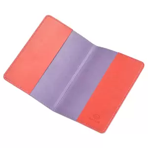 FIS Italian PU Passport Cover With Gift Box, Maroon Color, 10 x 13.5 cm Size - FSGN1605