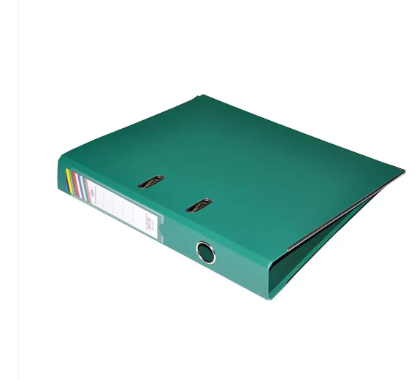 PP Lever Arch File, 4cm, F/S Size, Green, PP Origin Germany - FSBF4PGRFN10