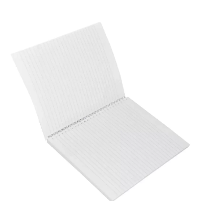 LIGHT Pack of 10 Spiral Soft Cover Notebook, Single Line, 9X7 Inches (22.86 X 20.32 CM) 100 Sheets -LINB971702S
