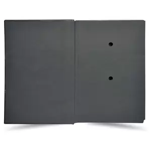 FIS Signature Book, PVC Material Cover, 18 Sheets with Gift Box, Black Color, 230 x 340 mm - FSCL1816