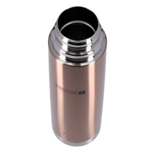 Royalford Vacuum Water Bottle - Stainless Steel - Brown - 1 L