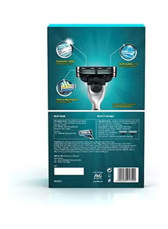 Mach 3, Shaving Razor, With Cartridge, Silver