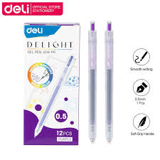 Gel pen Deli Delight EG118-PR