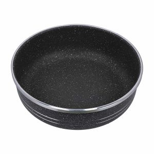 Royalford Round Baking Pan - Granite - Black - RF10094