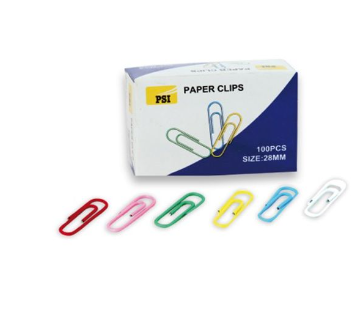 PSI PAPER CLIP 28MM 100PCS