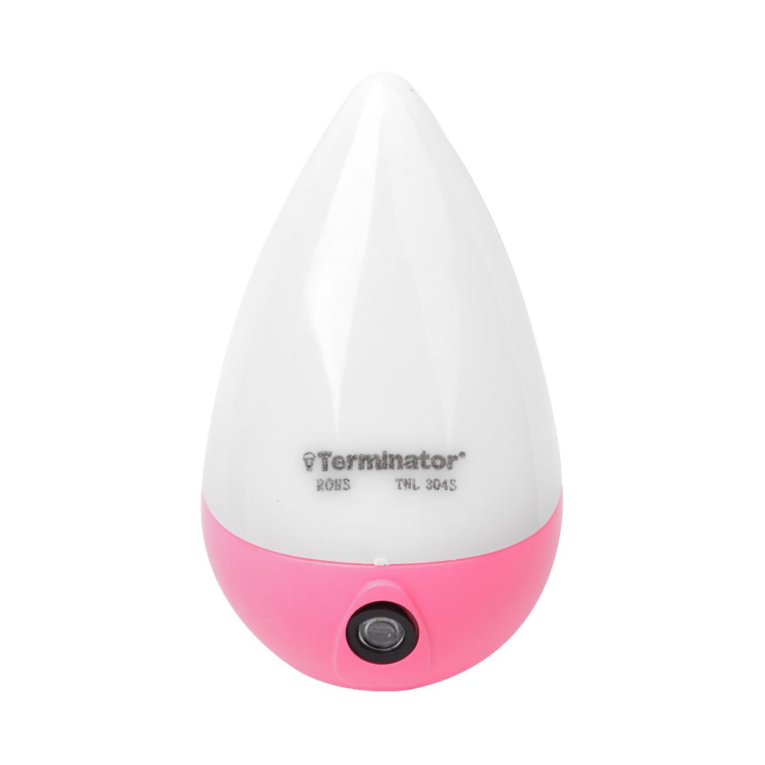 Sensor Night Light 13A 110-220V, 4LED, 0.6W, 20Lm Available in White, Pink, Yellow, Blue Green Colors in Teardrop Shape