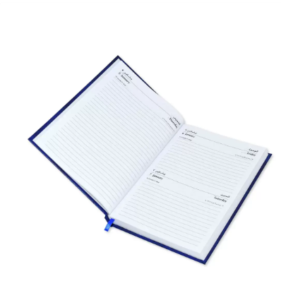 FIS Diary 2023 Arabic / English (Friday & Saturday Combined) A5, Blue - FSDI91AE23BL