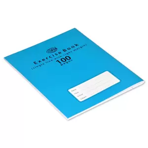 FIS Right Margin Exercise Book, Size:16 X 21 cm, Pack of 12, 100 Pages, Single Line - FSEBSRM100N