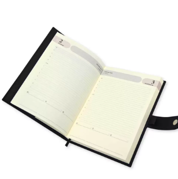 FIS Agenda Diary 2024 (English) Black - FSDI61024EBK