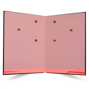 FIS Signature Book, Vinyl Material Cover, 20 Sheets, Black Color, 240 x 340 mm - FSCL20BK