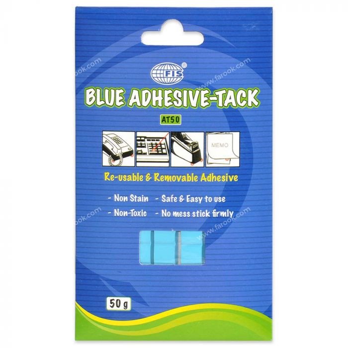 FIS Adhesive Tack Blue, 50 gms - FSGLAT50BL