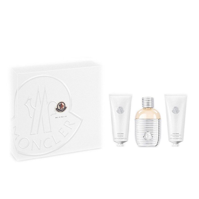 MONCLER POUR FEMME (W) SET EDP 100ML + SG 100ML + BODY CREAM 100ML