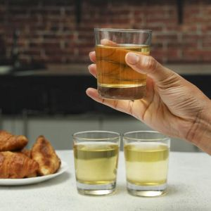 Royalford 3 Pcs Glass Tumbler Set - Glass - Clear - 260 ML