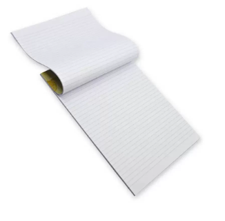 FIS Pack of 12 Writing Pad A4, 60 Sheets, Single Line -FSPDJA24-60