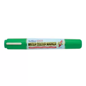 Artline 325T Water Colour Marker 2.0-5.0mm, Light Blue Color, Pack of 12 pcs. Acrylic Fibre Tip - ARMK325LBL