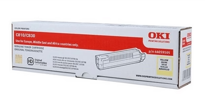 OKI 44059105 Yellow Toner Cartridge