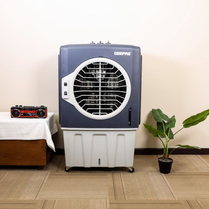 73L Air Cooler - Portable 3Speed Swing Function Honey Coomb Cooling Technology With Castor Wheels | 20 Feet Air Throw With Low Noise | Air Conditioner For Room, Office, Kitchen And More