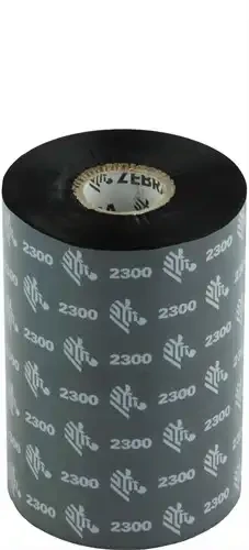 Zebra 2300 Wax ribbon 110 mm x 450 meter
