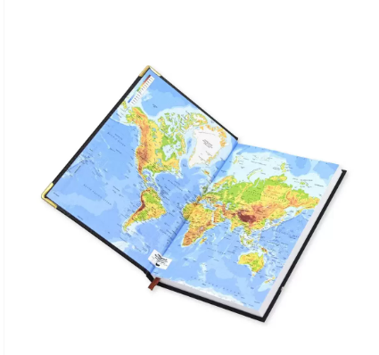 FIS Diary 2024 Arabic/English (Saturday & Sunday Combined) A5, Chocolate - FSDI92AE24CH