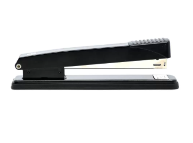 FIS Metal Office Stapler with Max 200 Capacity Staple Pins, Full Strip No. 24/6&26/6 mm, depth 123 mm, 25 Sheets,Black -FSSFN76BK