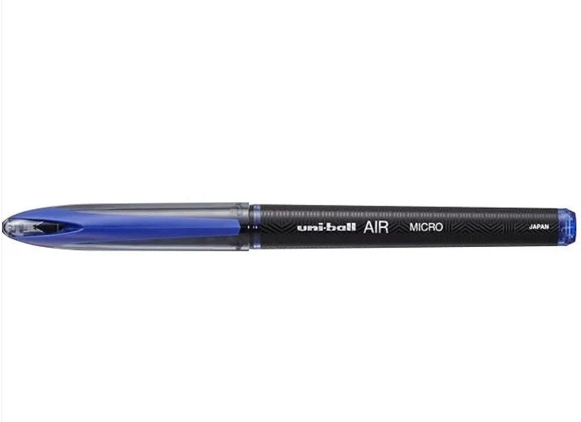 Uni-Ball UBA-188-M Roller Ball Pen Air-Tip 0.28-0.5mm, Blue