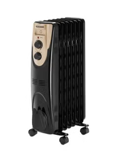 Oil Radiator Heater With 3 Heat Setting 7 Fin 1500.0 W OR070D-B5 / OR070D-B9 Black
