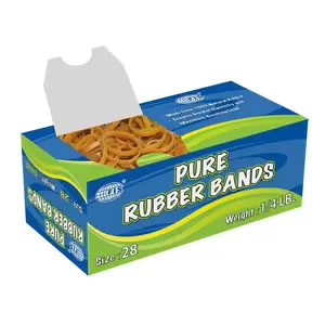 FIS Pure Rubber Bands 28 Size, 1/4 LB - FSRB28