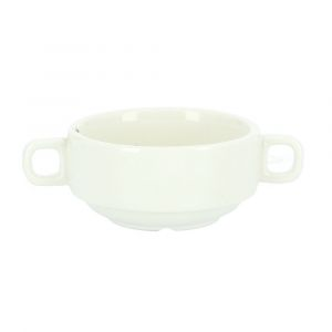 Royalford Magnesia Soup Bowl - Porcelain - White - 45 INCH