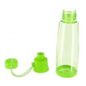 Royalford Water Bottle - Plastic - Green - 520 ML