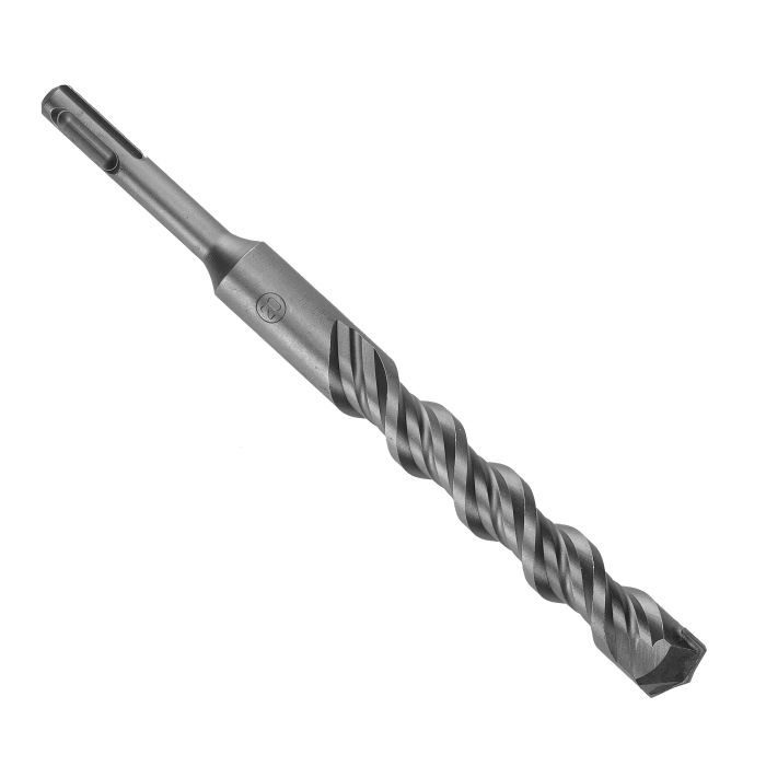 Geepas Hammer Drill Bit, Cross Drill Bit(200mm Working Length) - SDS-Plus Electric Hammer Impact Drill Bit - Ideal To Drill Holes In Concrete Ceramic Tile Stone Metal Plastic & Multi-Layer Materials