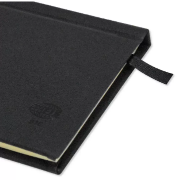 Fis 2024 Slim Diary,Italian Pu English, Hard Cover, Black -FSDI57E24BK