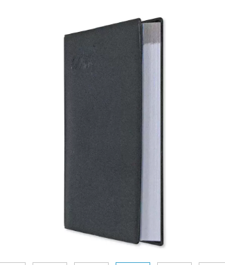 FIS 2024 Pocket Diary Arabic English With Pvc Soft Cover Black -FSDI09AE24BK