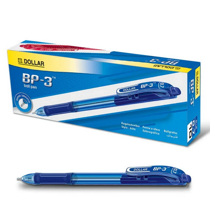 Dollar Ball Pen BP 3 0.7 (10 Pcs of Pack)