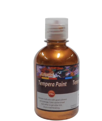 Artmate Tempera Pearl Colors (Lemon Yellow), 250 Ml