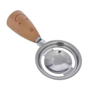 Royalford Egg Spoon - Stainless Steel, Melamine - Silver - 35 CM