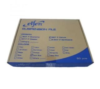 ELFEN 927 DELUXE SUSPENSION FOLDER FULLSCAPE SIZE PACK OF 50 PIECES COLOUR DARK BLUE