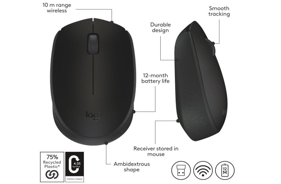 Logitech M171 Wireless Mouse