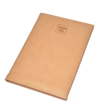 FIS Address Book Russian, Italian PU Cover Material, A5 (148 x 210 mm), 48 Sheets - FSADRUA5